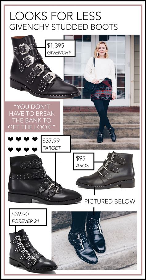 givenchy studded boots style